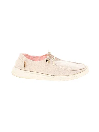 Pre-owned Hey Dude Sneakers In Ivory