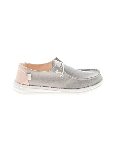 Pre-owned Hey Dude Sneakers In Silver