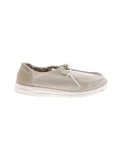 Pre-owned Hey Dude Sneakers In Silver