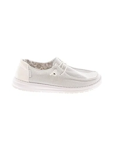 Pre-owned Hey Dude Sneakers In Silver