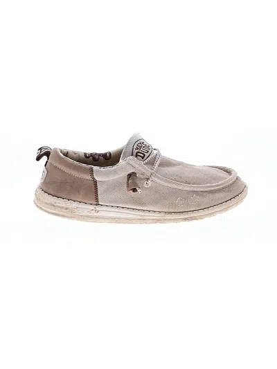 Pre-owned Hey Dude Sneakers In Tan