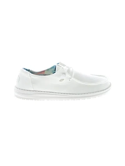 Pre-owned Hey Dude Sneakers In White