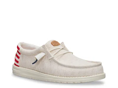 Hey Dude Wally Americana Ii Slipon In White