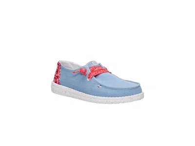 Hey Dude Wendy Americana Paisley Slipon In Multi
