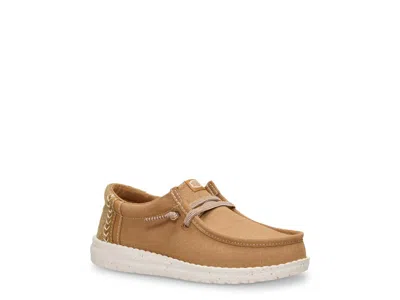 Hey Dude Wally Break Slipon Kids' In Dark Brown