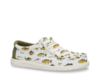 Hey Dude Wally Cast Slipon In Animal Print