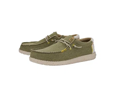 Hey Dude Wally Coastline Jute In Green