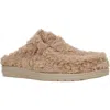 Hey Dude Wally Faux Shearling Slipper In Brown