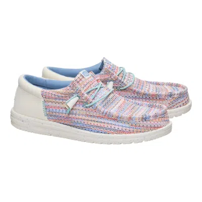 Hey Dude Wally Funk 45146-0ni Men'sm Multicolor Slip-on Casual Shoes Liq1015 In Animal Print