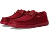 Hey Dude Wally Funk Mono 40011-610 Men's Us 8 Red Slip-on Casual Shoes Rhs2526 (red,8) In Red