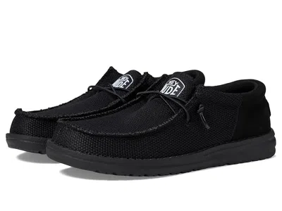 Hey Dude Wally Funk Mono Slip-on Casual Shoes (little Kid/big Kid) Boy's Shoes Shade : 6 Big Kid M, Textile
