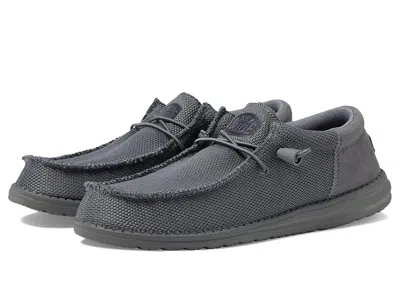 Hey Dude Wally Funk Mono Slip-on Casual Shoes Shoes Alloy: Eu 45 (us Men's 12) Medium In Gray