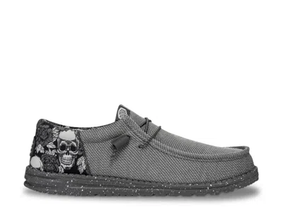 Hey Dude Wally Funk Rose Slipon In Gray