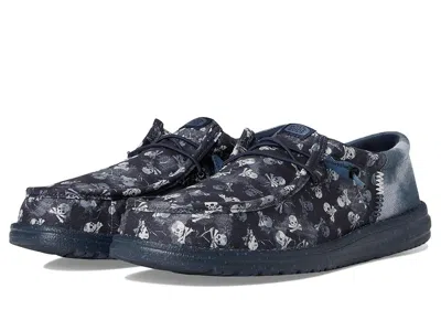 Hey Dude Wally Funk Skull Print In Multi