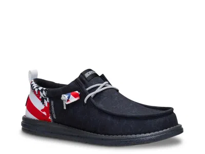 Hey Dude Wally Funk Slipon In Black