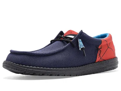 Hey Dude Wally Funk Spiderman Men's Sandals Navy/red: 8 M In Multi