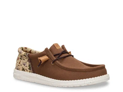 Hey Dude Wally Funk Wild Western Slipon In Brown