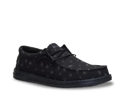 Hey Dude Wally Halloween Spiders Slipon In Black