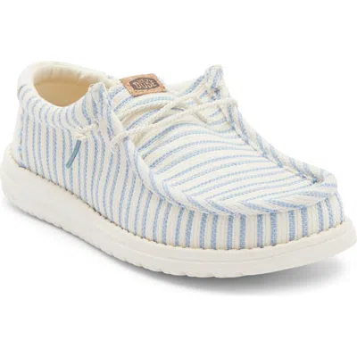Hey Dude Wally Resort Slip-on Sneaker In Blue