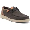 Hey Dude Wally Serape Slip-on Shoe In Brown