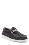 Hey Dude Wally Sox Slip-on Sneaker (men)<br /> In Black