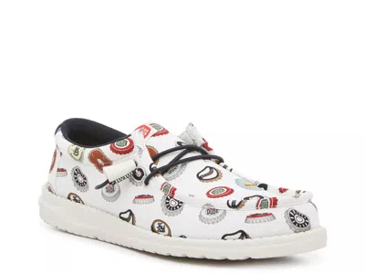 Hey Dude Wally Spring Breaker Beer Bash Slipon Sneaker In Multi