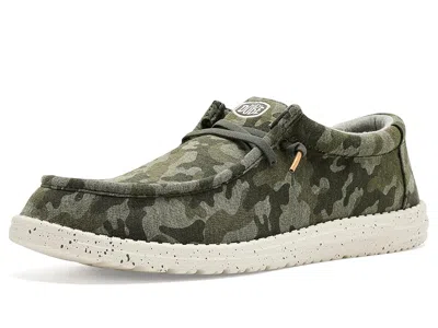 Hey Dude Wally Stretch Jersey Camo Men's Sandals Deep Depths/multi: 12 M