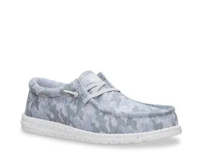 Hey Dude Wally Stretch Jersey Slipon In Multi