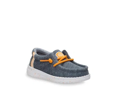 Hey Dude Wally Stretch Jersey Varsity Slipon Kids' In Multicolor