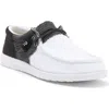 Hey Dude Wally Stretch Slip-on Shoe In Black Ice