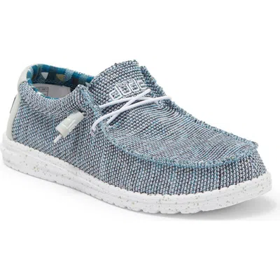 Hey Dude Wally Stretch Slip-on Shoe In Grey
