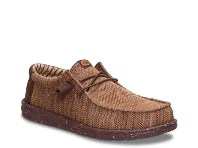 Hey Dude Wally Stretch Sox Slipon In Multi