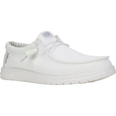 Hey Dude Wally Stretch Sox Slip-on In White