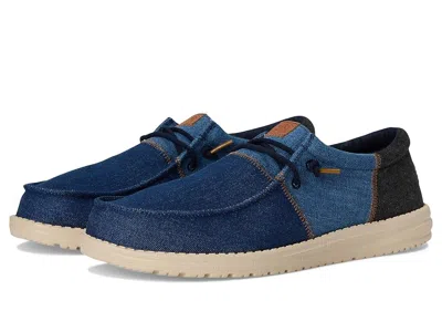 Hey Dude Wally Tri Mix Craft In Blue