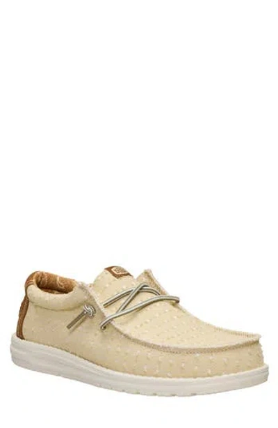 Hey Dude Wally Well Worn Slip On Sneaker In Pattern