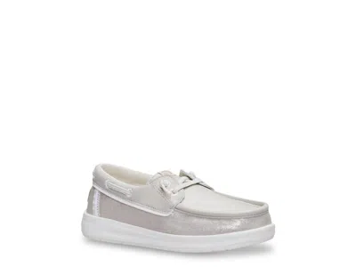 Hey Dude Wells Classic Slipon Kids' In White