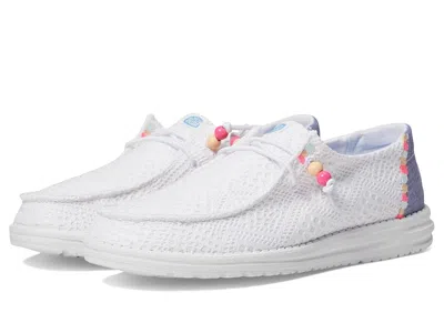 Hey Dude Wendy Boho Crochet In White