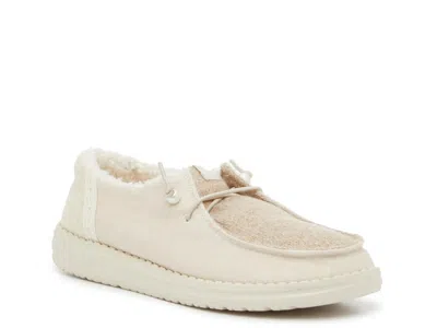 Hey Dude Wendy Brushed Cozy Slipon In Neutral