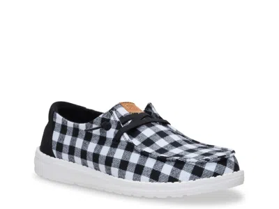 Hey Dude Wendy Buffalo Check Slipon In Multi
