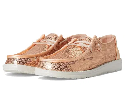 Hey Dude Wendy Disco Sequin In Pink