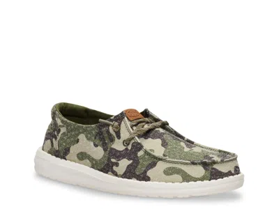 Hey Dude Wendy Essential Camo Slipon In Multi