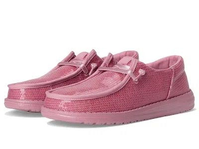 Hey Dude Wendy Funk Mono Sequin In Pink