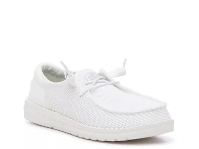 Hey Dude Wendy Funk Mono Slipon Sneaker In White