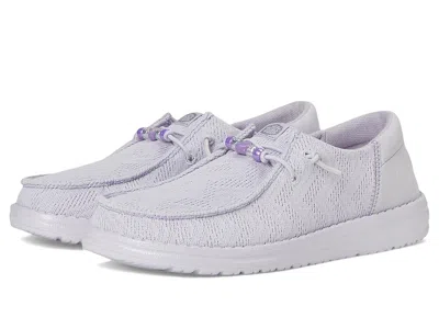 Hey Dude Wendy Funk Shoelry (little Kid/big Kid) Girls Shoes Thistle Purple : 5 Big Kid M, Polyester