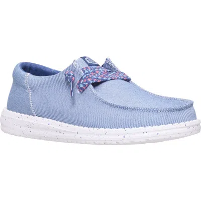 Hey Dude Wendy Funk Slip-on Sneaker (women) In Blue