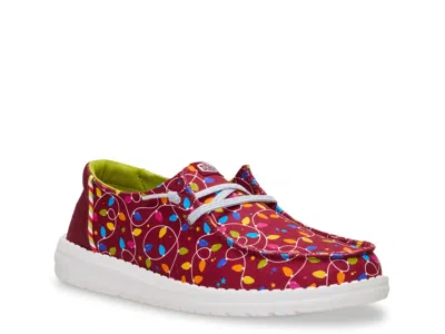Hey Dude Wendy Holiday Lights Slipon In Multi
