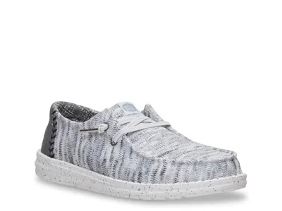 Hey Dude Wendy Knit Slipon In Gray