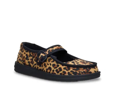 Hey Dude Wendy Mary Jane Slipon In Brown