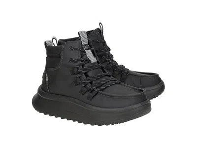 Hey Dude Wendy Peak Apres Coated Twill In Black