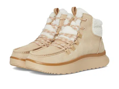 Hey Dude Wendy Peak Apres Suede Cozstit In Brown